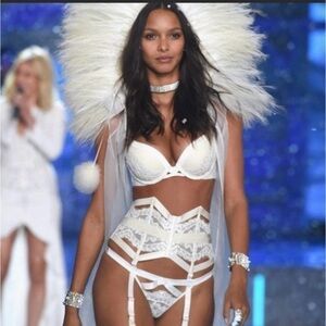 Victoria Secret Fashion Show VS Very Sexy Garter Belt Chantilly Lace black XS/S